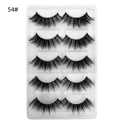 Wholesale siberian mink fake eyelashes extensions short samples real lashes3d wholesale vendor 3d 5d false 25mm 18mm lashes