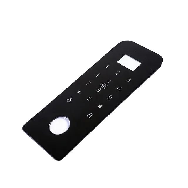 Factory OEM Custom High-end Tempered Crystal Glass Panel for Touch Switch