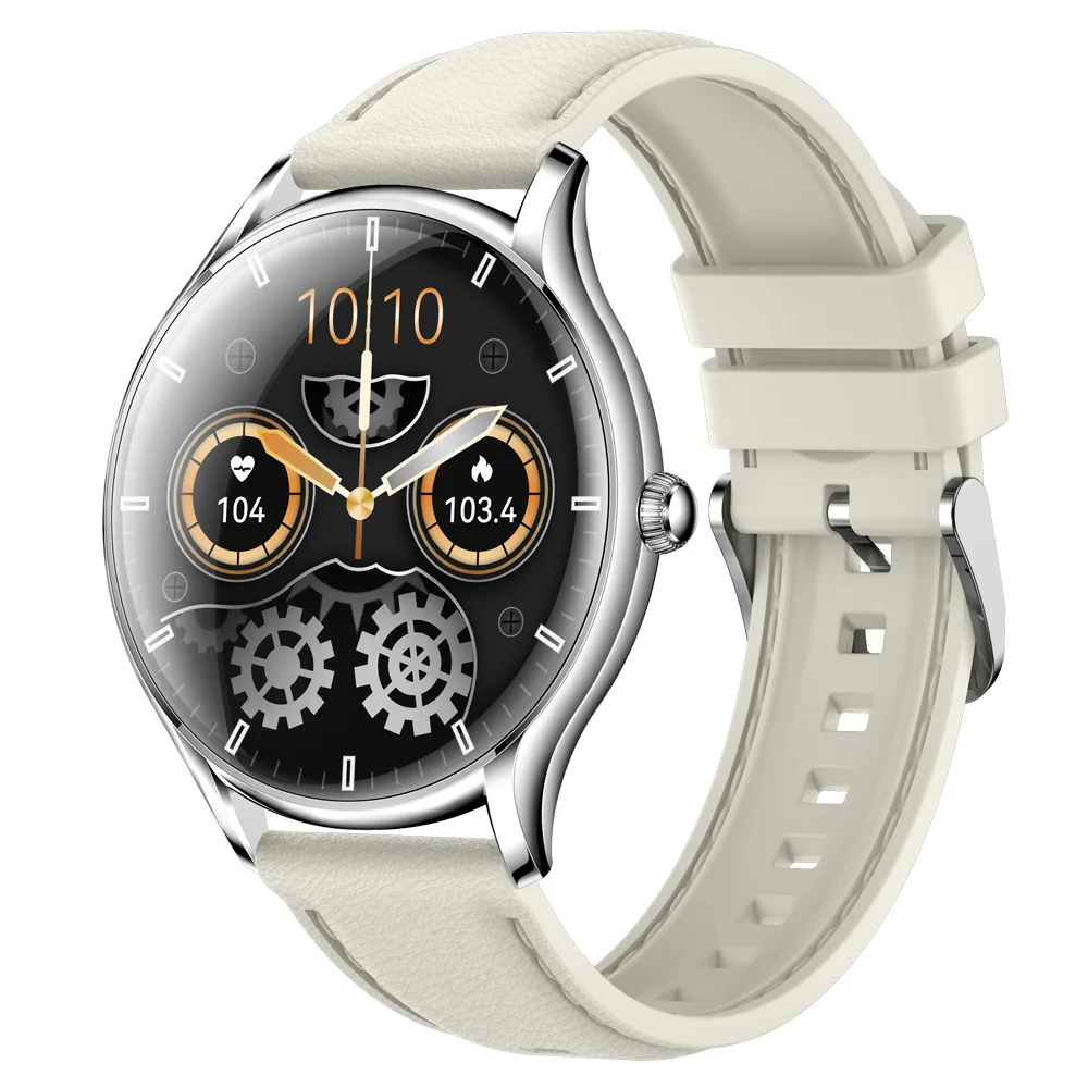 New ultra-thin 1.43-inch metal heart rate blood oxygen sleep dynamic UI waterproof AMOLED call smart watch