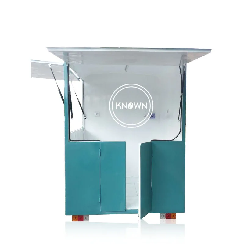 OEM CE Approved Electric Tricycle Food Truck 3 Wheel Street Fast Food Cart for Vending Snack Hot Dog Vending Van