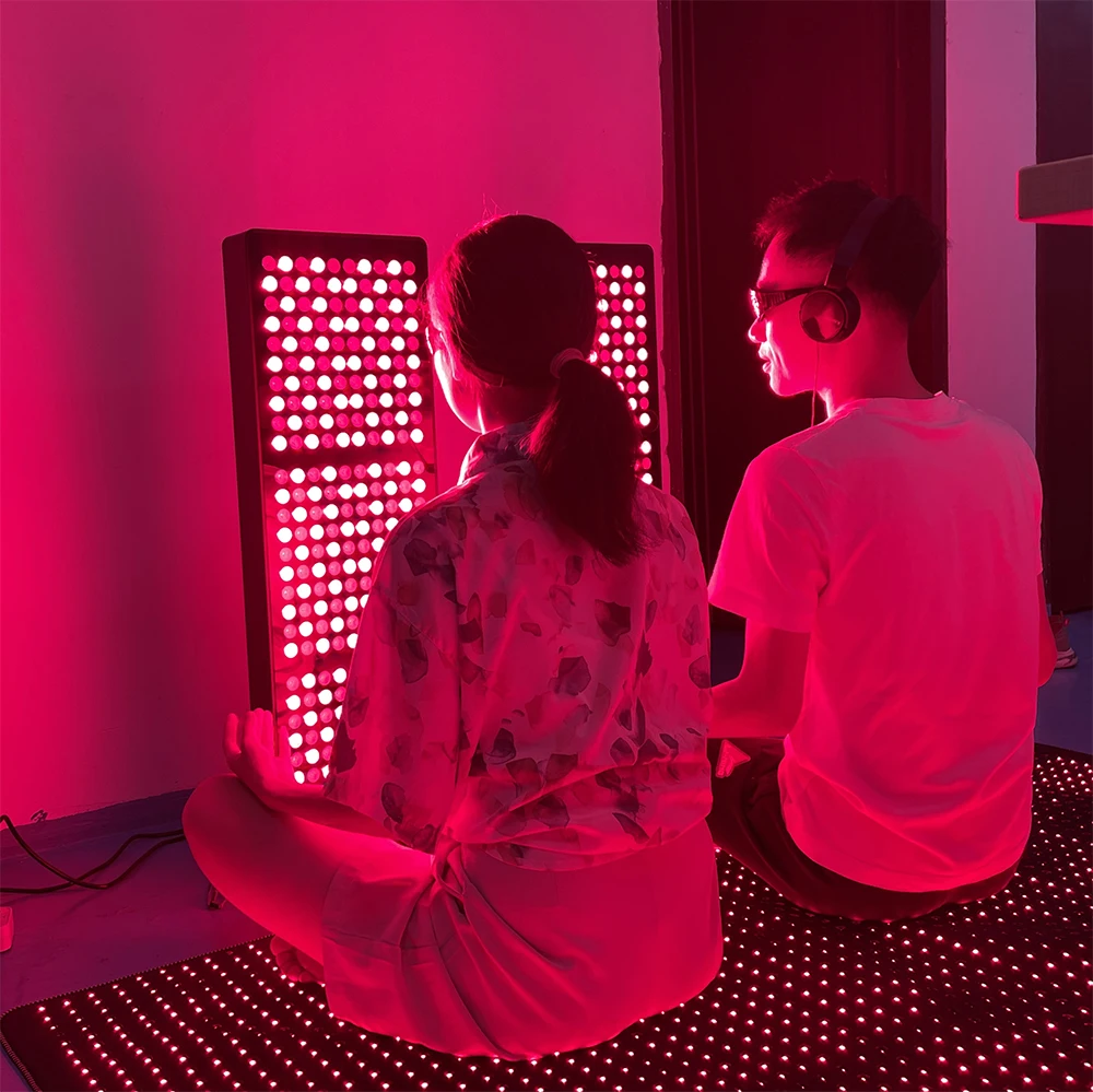 Led Light Skin Therapy pain relief  1000w Alymphatic Lamp Medical Devices Near Far Infrared Ray Machine Red light therapy panel