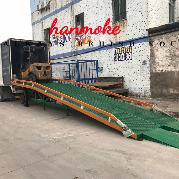 Best selling of container loading ramps from Hanmoke