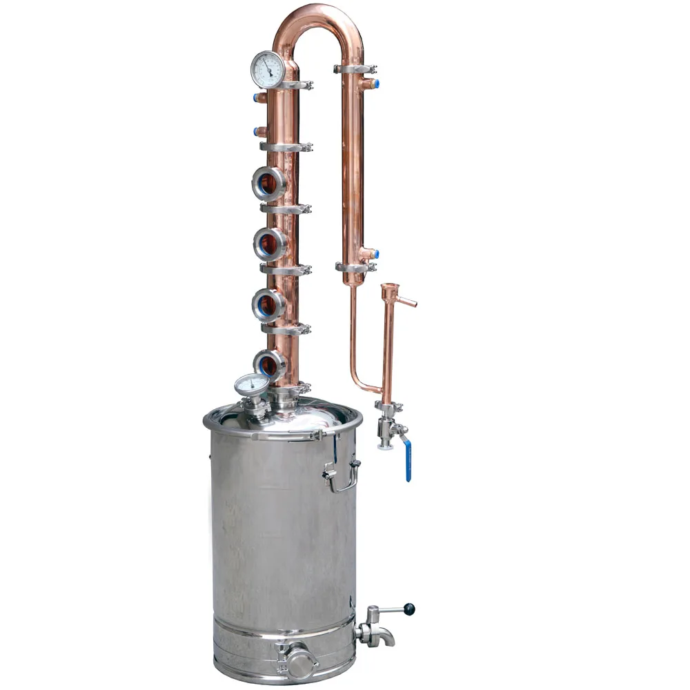 SS304 50L Bolier and 3inch  Still Tower Moonshine full set for home still