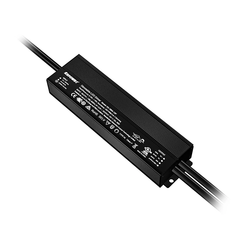 Индивидуальная промышленность, постоянное напряжение IP65, дизайн, без мерцания 5 в 1, 300 Вт, 24 В, 24 В, светодиодный источник питания, светодиодный драйвер