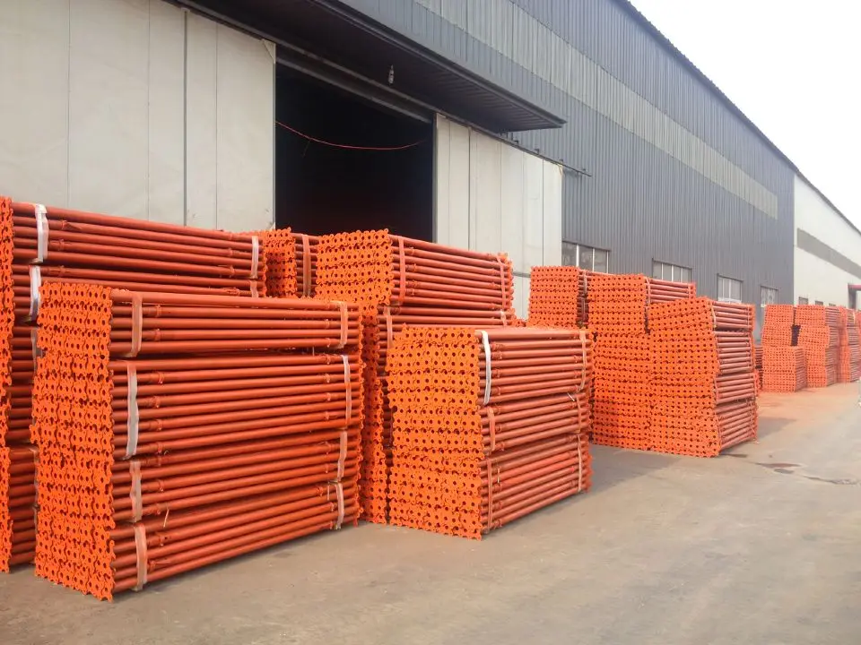 Manufactures Fast Shuttering Acrow Scaffold Double Push Pull 4 Meter Scaffolding Prop Jack Price