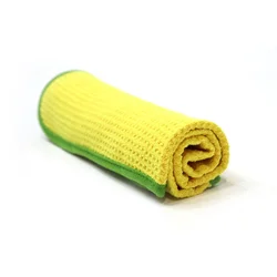 40*60 CM Yellow Microfiber Drying Car detailing cloth Glass cleaning towel for car care