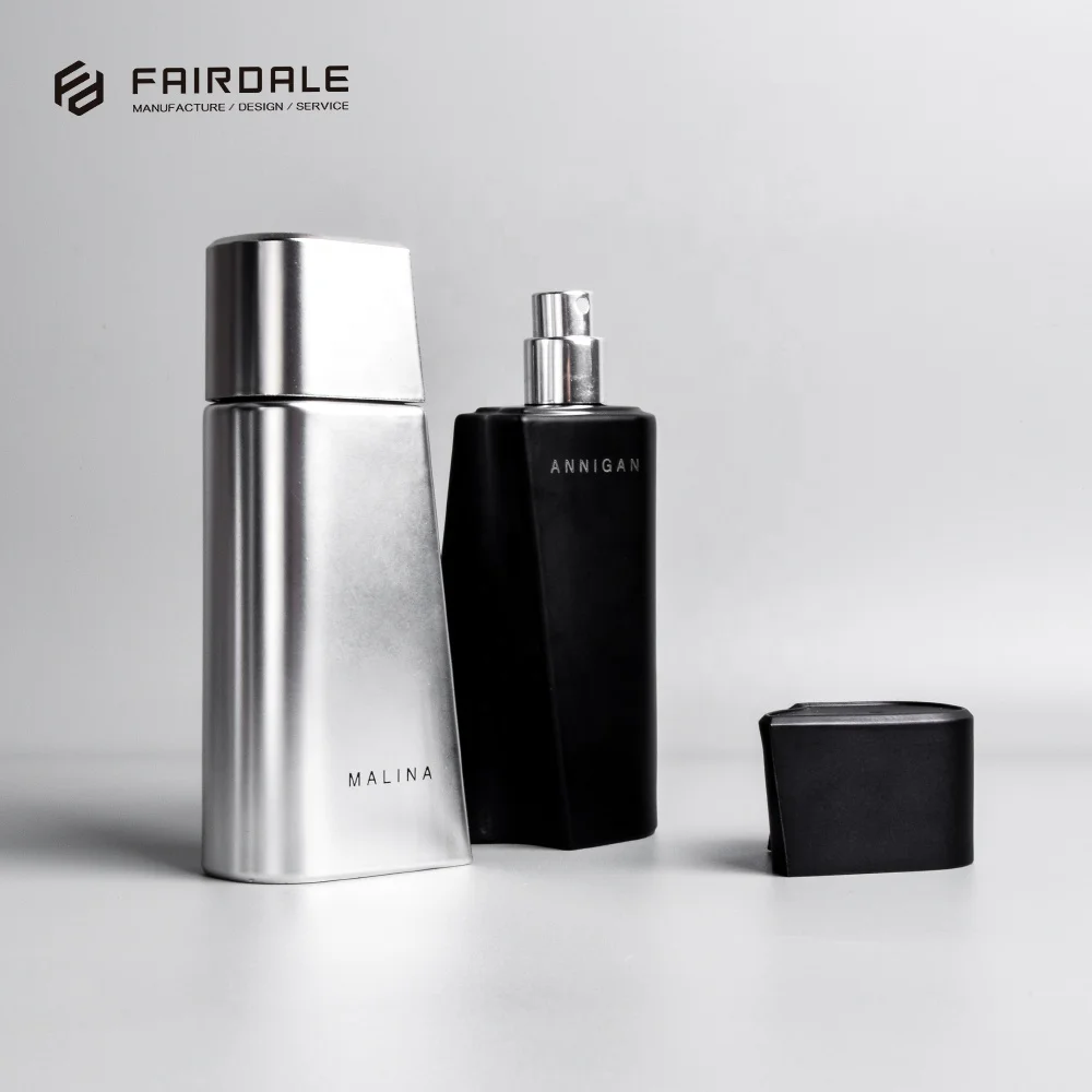 Бесплатный образец от производителя Fairdale привлекательная стеклянная бутылка на заказ для косметических бутылок роскошная