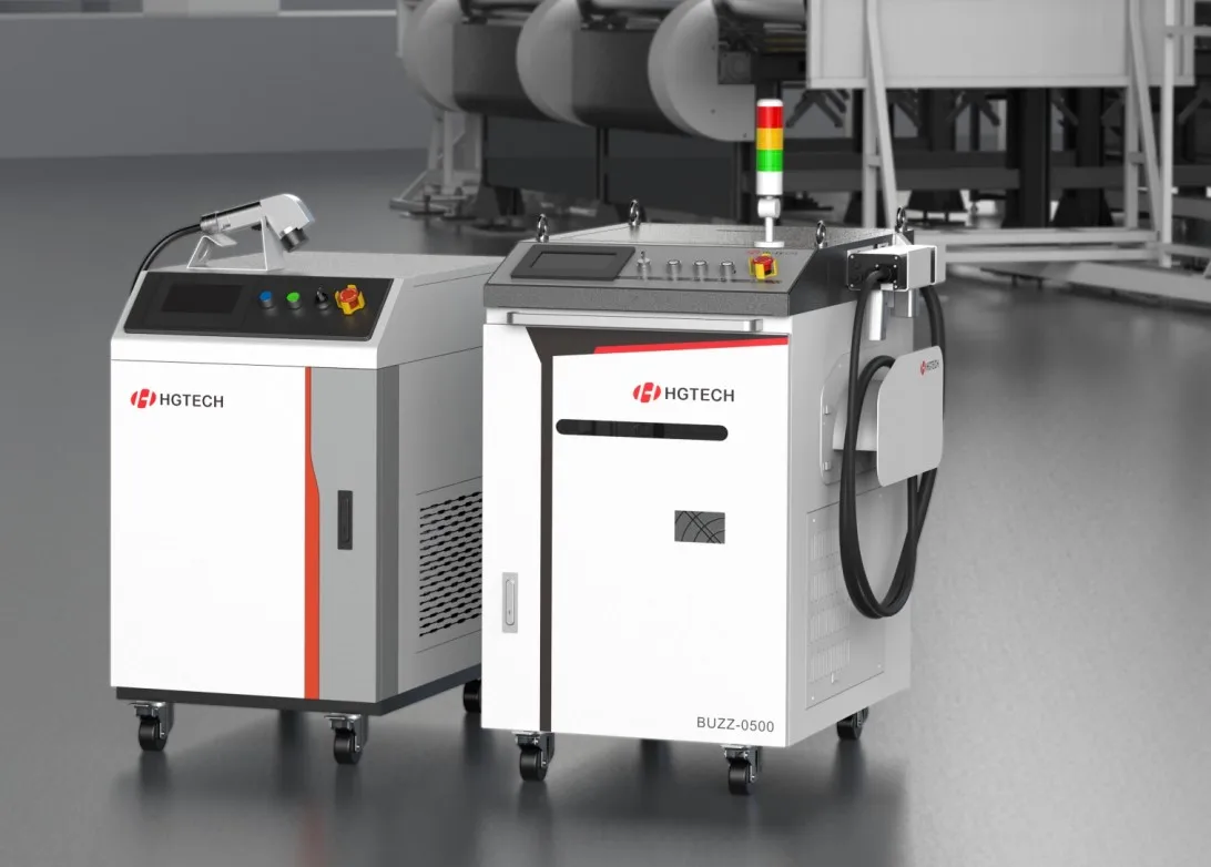 HGTECH Good Price Laser Welder 3000w 4 In 1 Cutting And Cleaning Fiber Handheld Laser Welding Machine