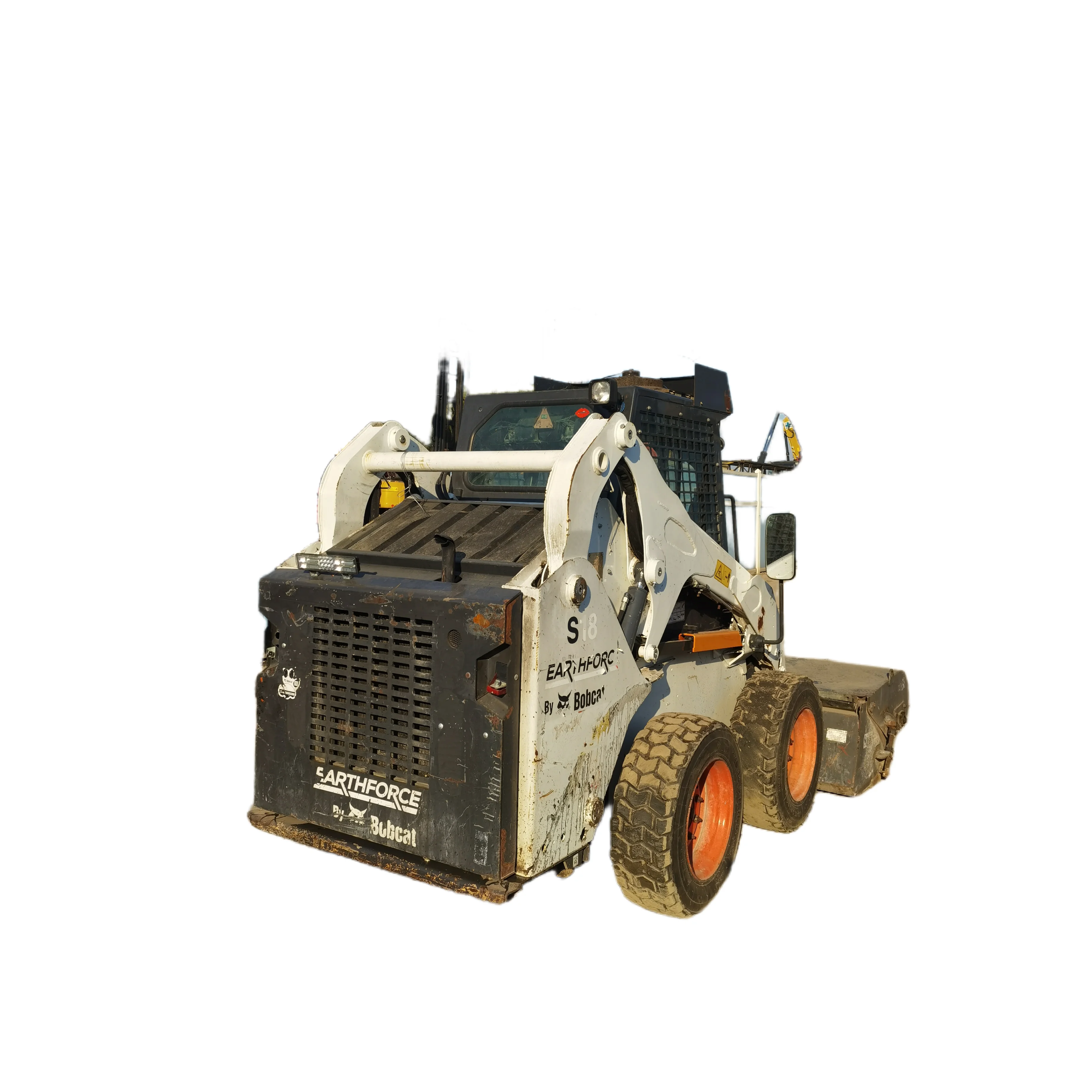 Used Powerful Performance cat S18 mini Skid Steer Loader With Shovel Bucket