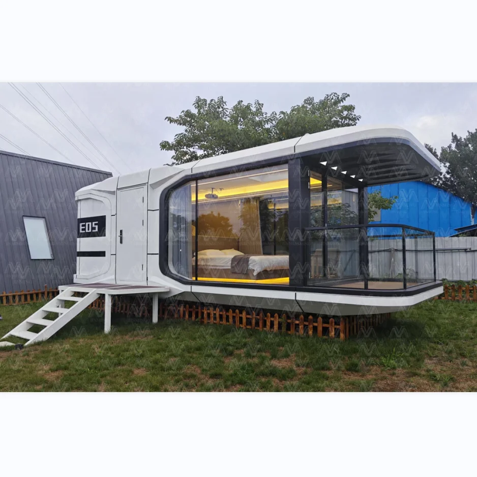 Movable Luxury Living Prefab capsule house