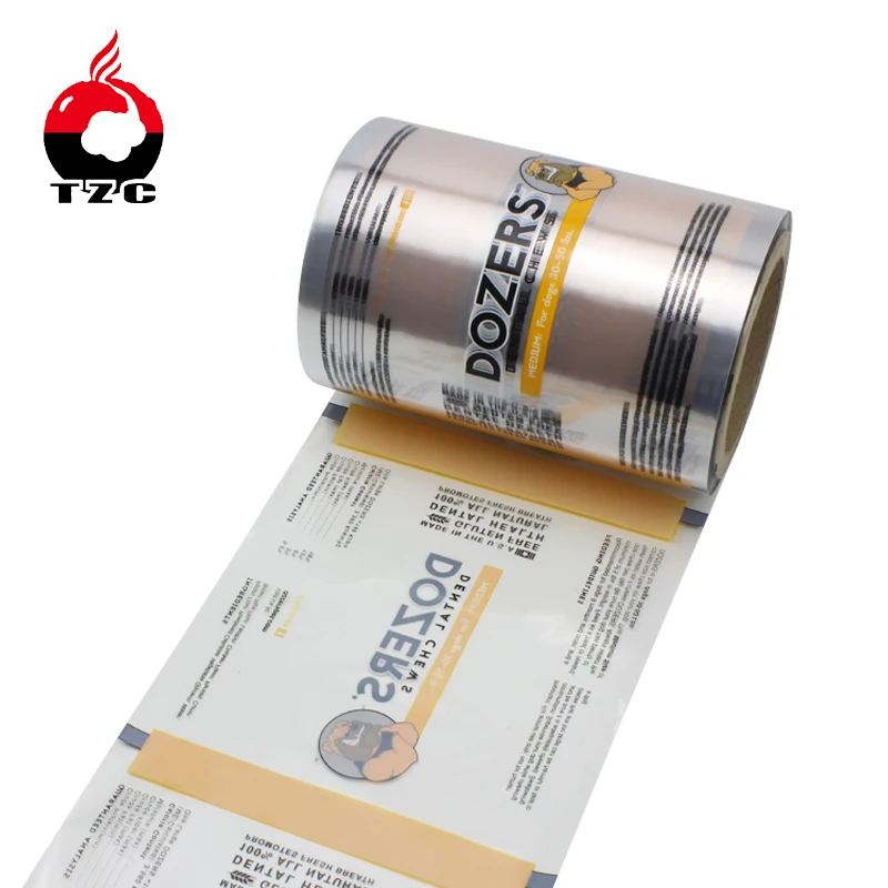 plastic opp film roll for meat bone meal animal feed packaging