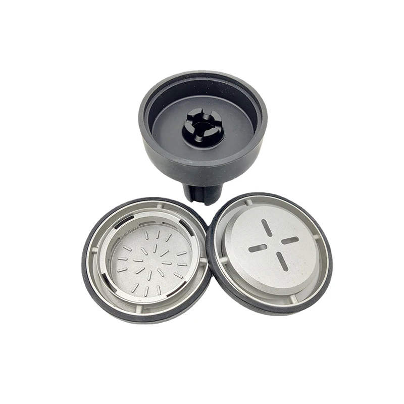 Black Silicone Hookah Pan CNC Hookah Accessories Machining Aluminum Shisha Bowl