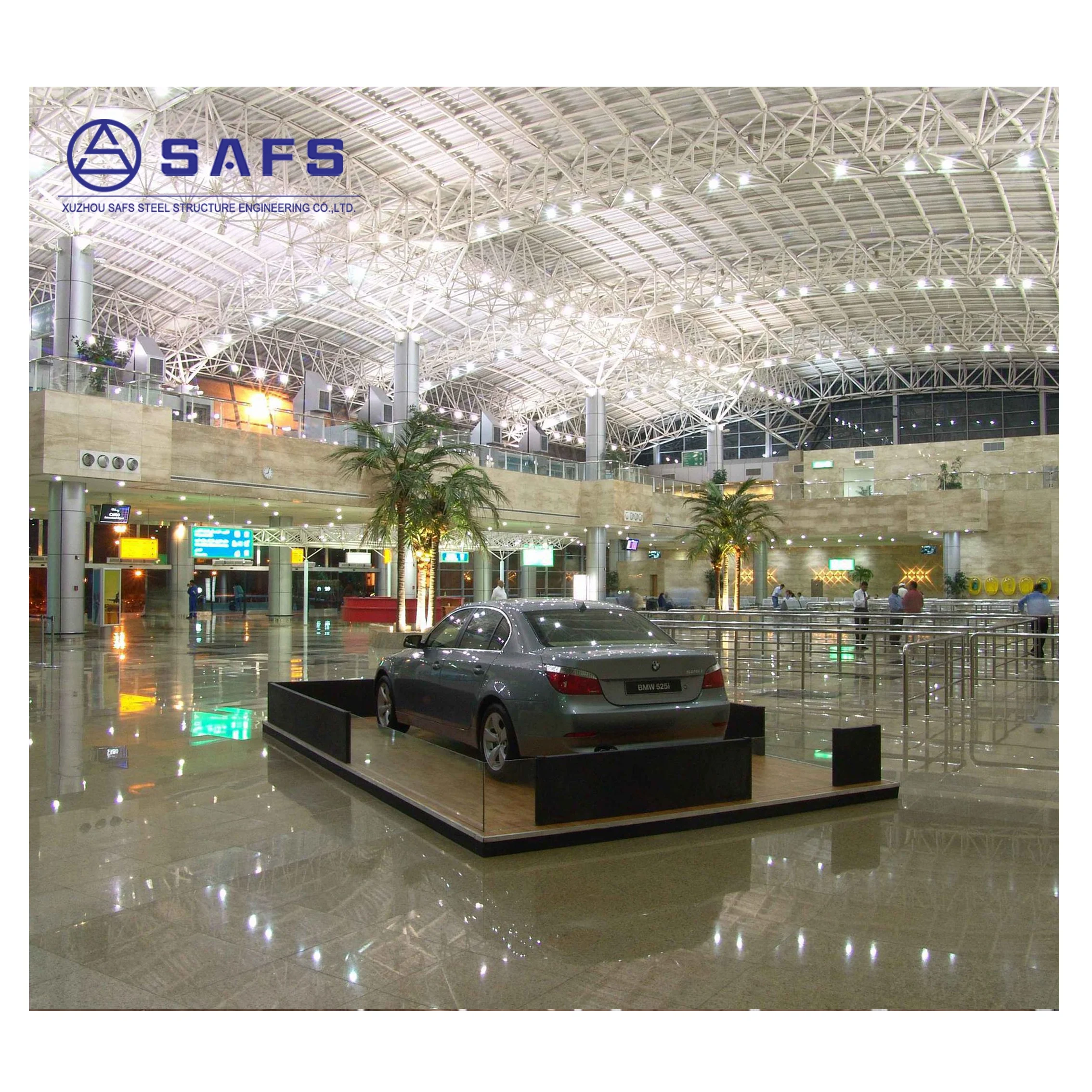 Building Materials quality assurance building space structure design steel frame structure