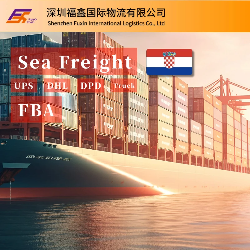 Door to Door DDP Agent Sea Freight Forwarder Shipping To UAE Dubai HR Ship From China With Low Fright Cost