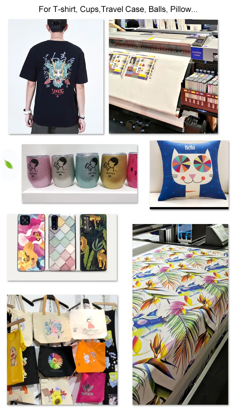 Heat Transfer Sublimation Ink For Epson Stylus Pro 9400 9600 9700 9800 9880 9890 7800 7880 7890 7600 4800 4450 4000 3885 Printer