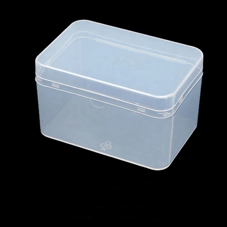 Plastic Storage Boxes with Lid Transparent Small Beads Plastic Nail Packaging Container