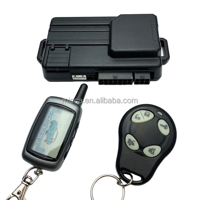 TW210A -AM двухсторонняя Автомобильная сигнализация охранная система с 1 шт. ЖК-контроллерами на большие расстояния Alarma Beeper Doble через para Auto