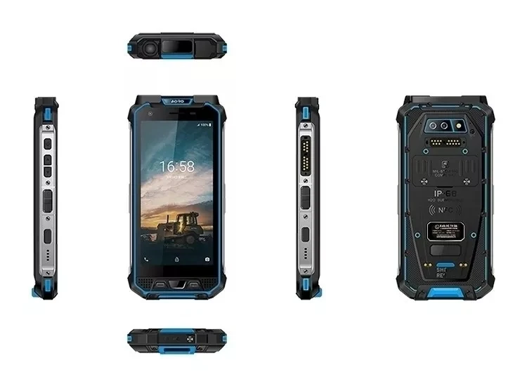 ECO-T67 wireless ATEX android barcode scanner for oil management rfid scanner