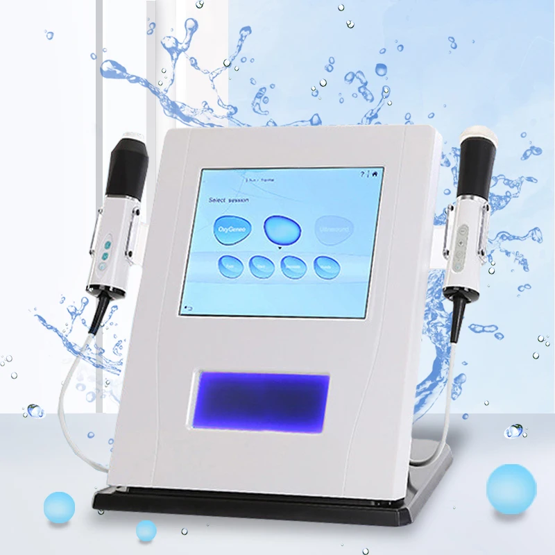 Wholesale TriPollar Beauty Salon Equipment Skin Tightening Wrinkle Removal 3 In 1 Oxygen Facial Machine CO2 Bubble Exfoliate