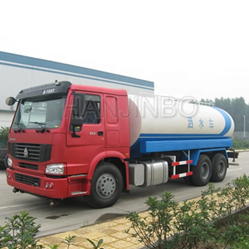  371hp топливный бак грузовика воды браузер с водяным насосом и шланг трубы полива спрей для