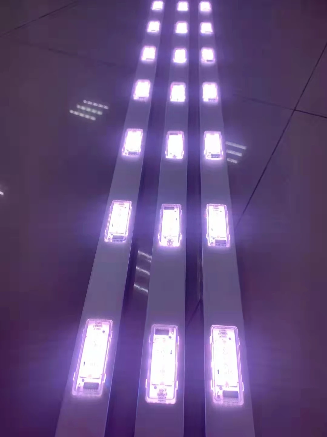 Addressable pixel rgb DMX/DVI/ ARTNET controlled led geometry digital bar