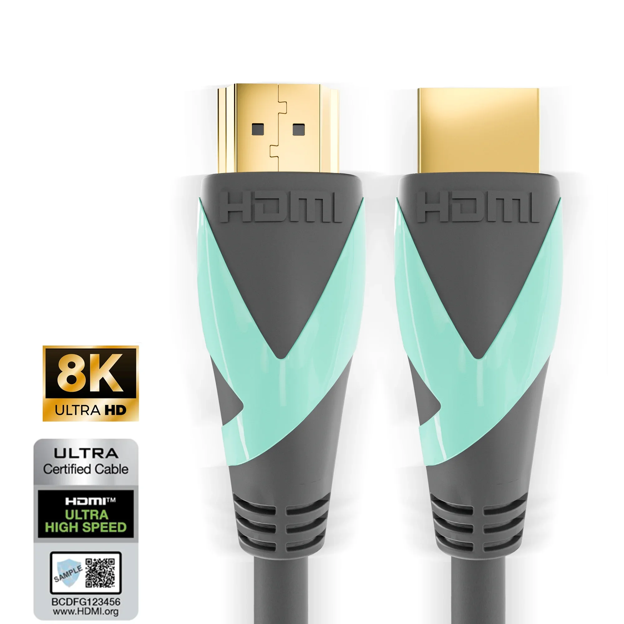 Customized Logo HDMI To HDMI 8k@60hz 4k@120hzCable Ultra HD 48gbps HDMI 2.1 Cable For TV Connnector