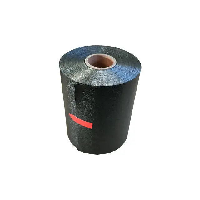 Рулон алюминиевой фольги для парикмахерской серебристого и черного цвета 12mic x120mmx 100 м