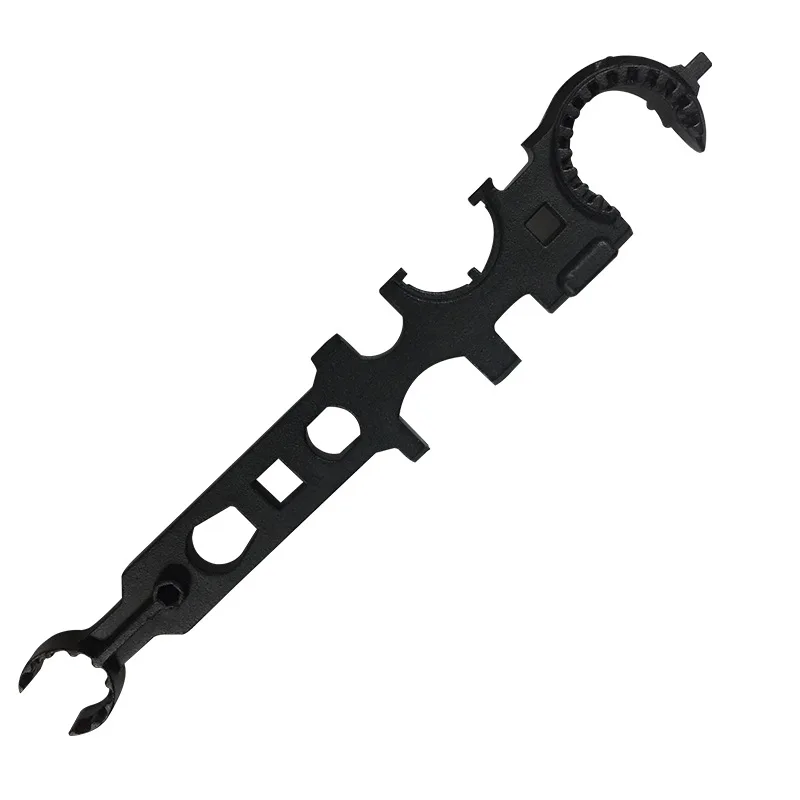 Открытый AR15/M4 металлический модифицированный Тактический комбинированный ключ с сердечником из рыбьей кости многофункциональный ключ