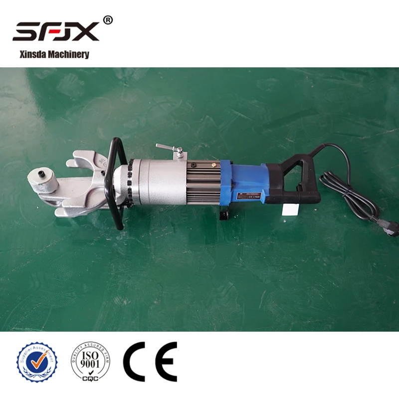 NRB28E mini hydraulic rebar bender cutter manual portable steel bar bender for steel bar 28mm