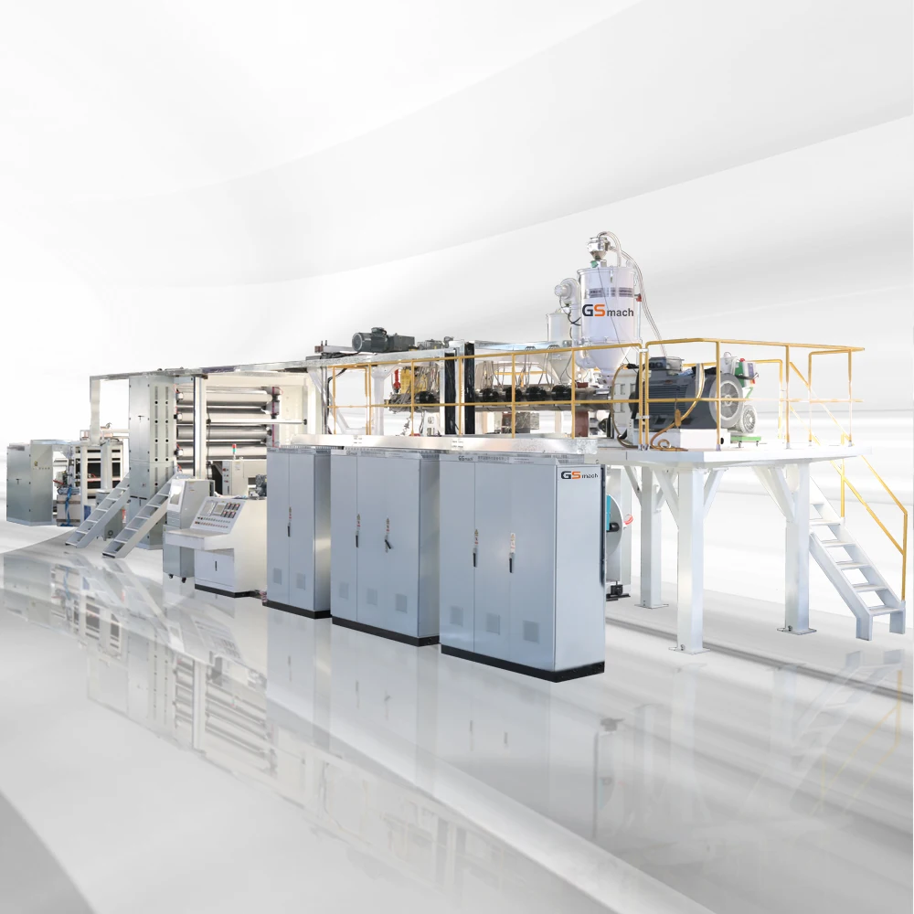 caco3 pe stone paper making machine gsmach stone paper production line machinery