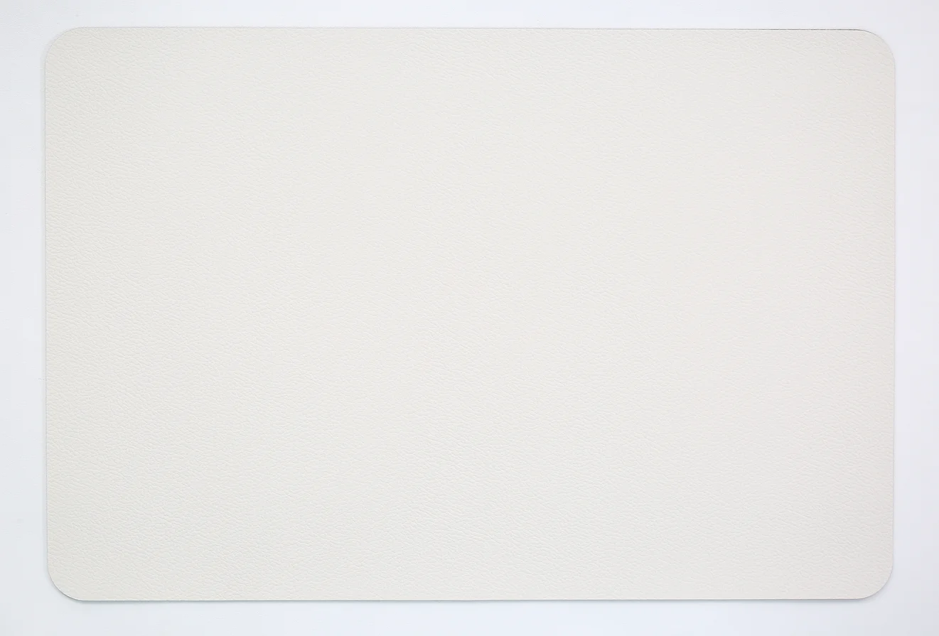 Tabletex Double Sided Colored PVC Leather Placemat Soft Waterproof Washable Table Mat Heat-resistant Placemats