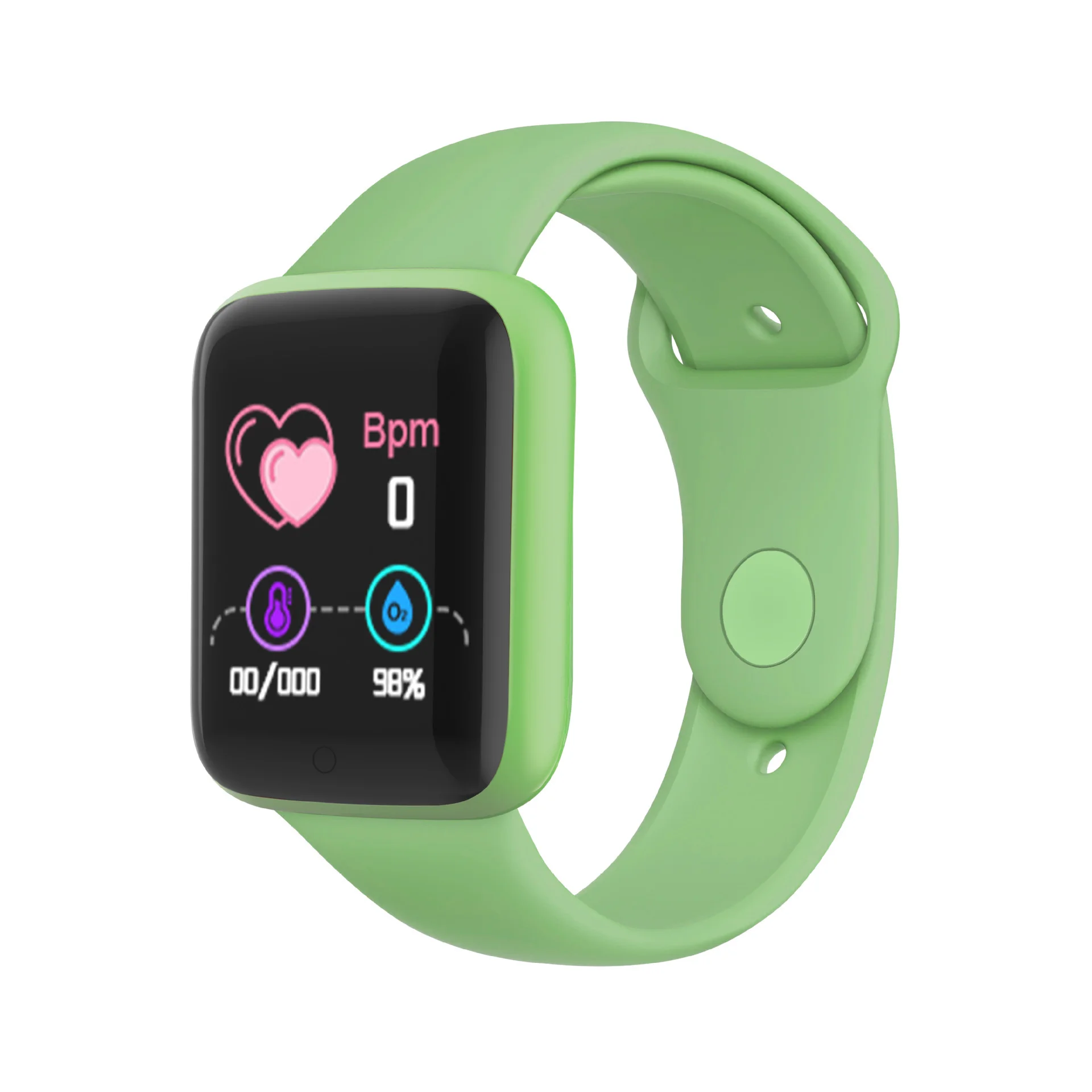 Hot Selling Y68 Healthy Smart Watch Original Sport Watch Heart Rate With Fitness Tracker Smart BT Bracelet