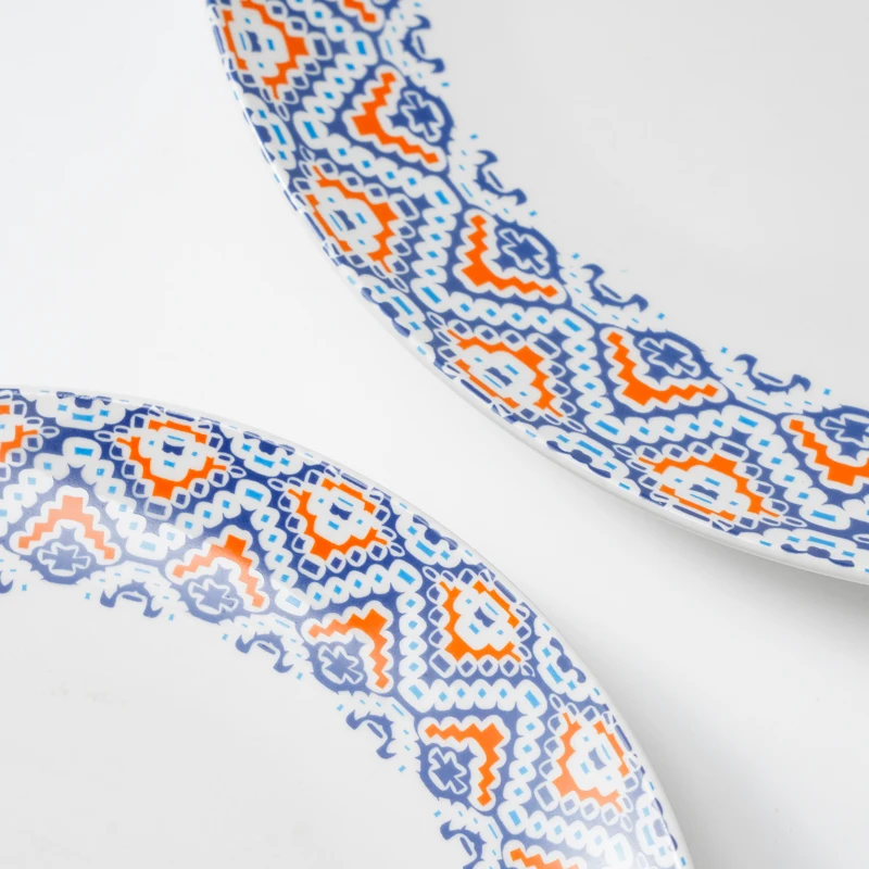 New Design Premium 18Pcs Dinner Set/Flate/Bowl With High Quality