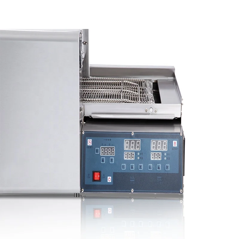 popular style new trend 20 inch microcomputer panel control gas heating temperature chain conveyor belt food cooking  pizza oven
