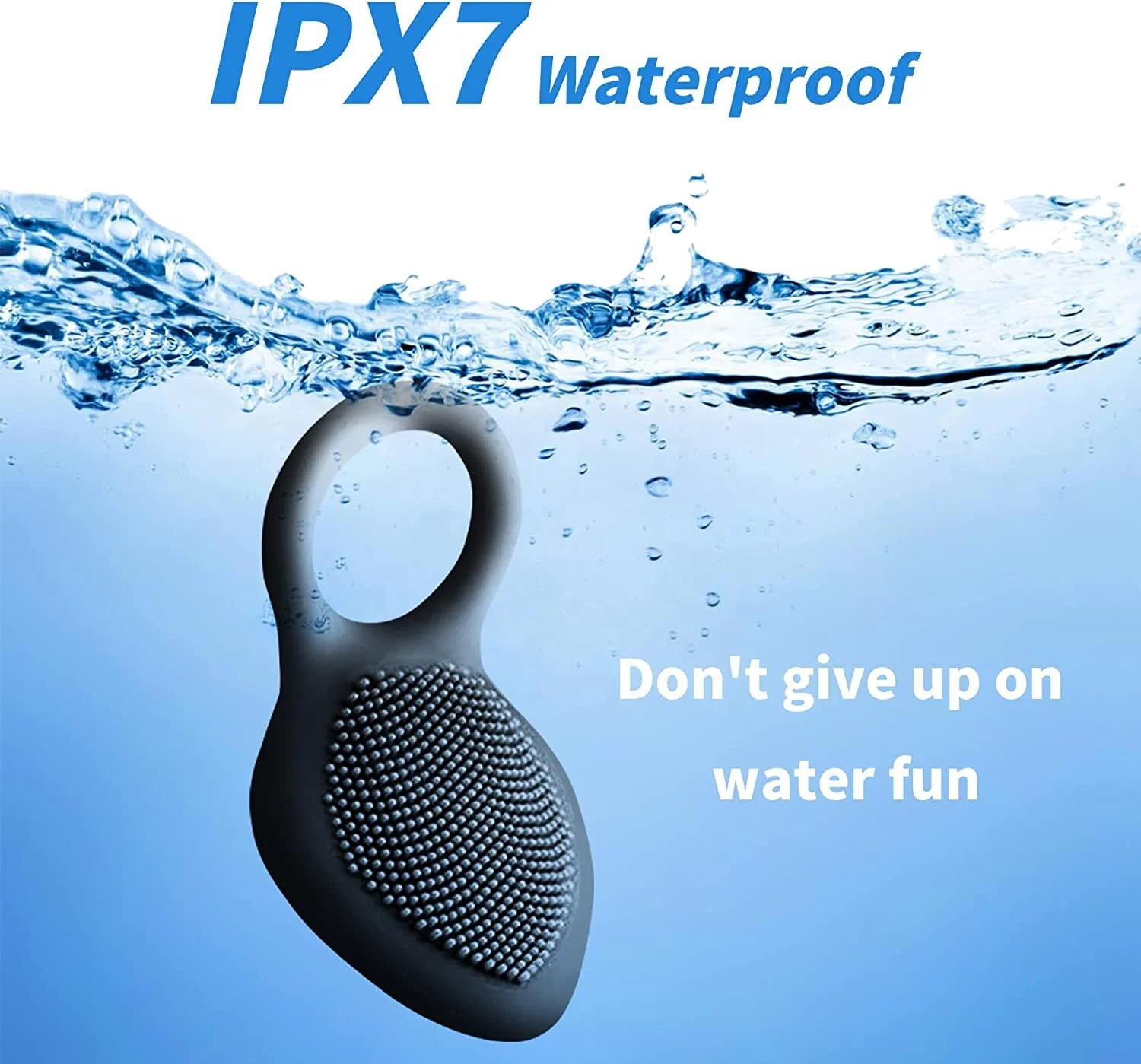 10 Modes Silicone Penis Ring Vibrator Cock Ring For Stimulating Erection Penis Enlargement Male And Couple Sex Toys