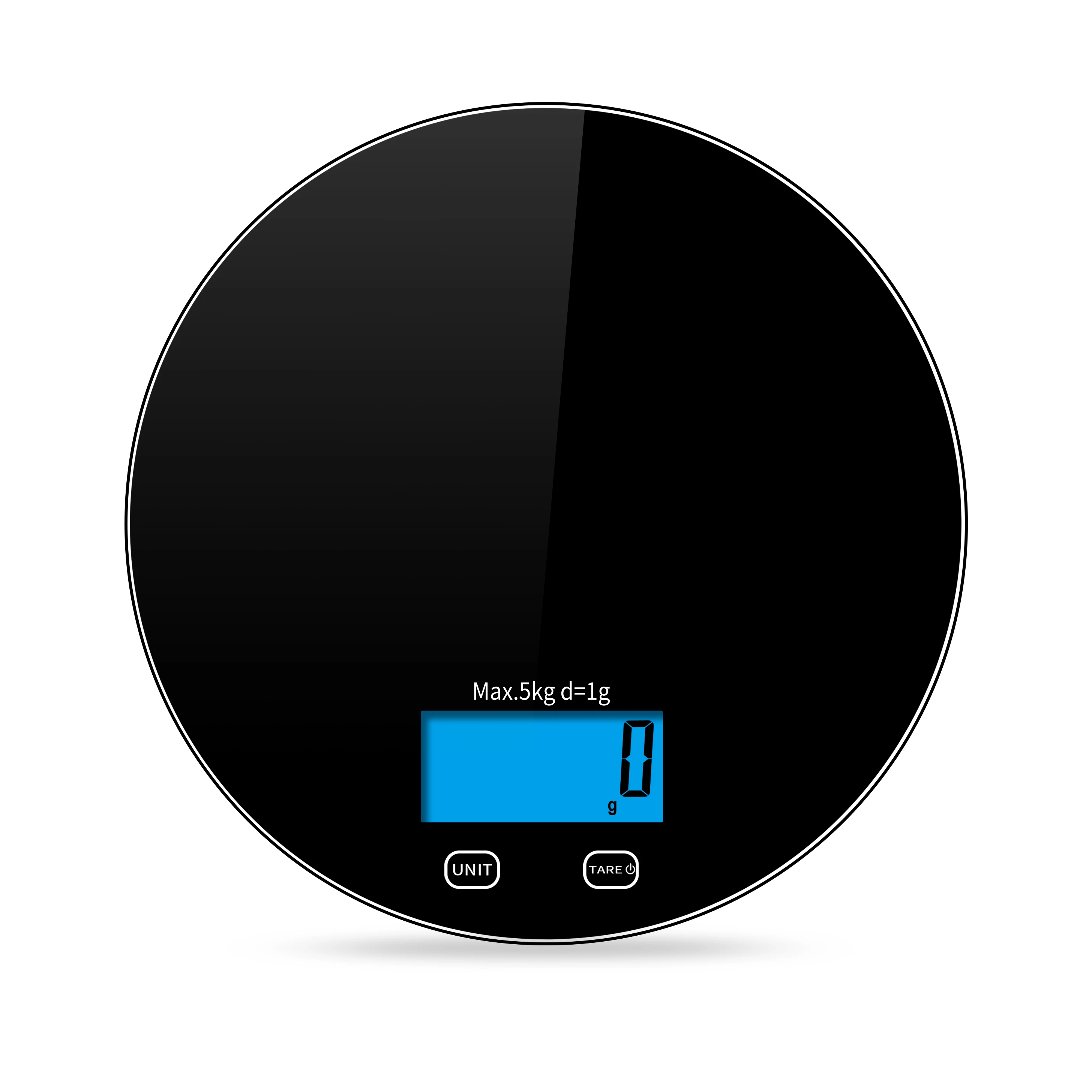 Household Cooking Weight Electronic Digital Food Round Small Smart Kitchen Scale With APP