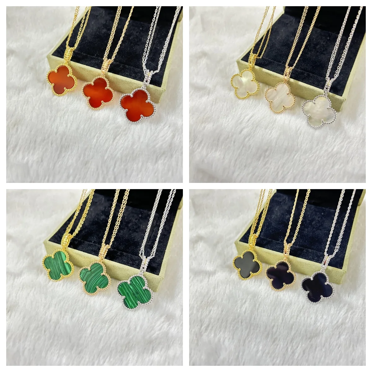 New Large Flower Necklace Sweater Necklace Plated with 18k Gold 25mm Flower Versatile High end Jewelry