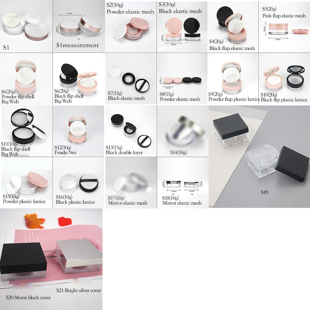 Low Moq Matte Waterproof Cosmetics Makeup Private Label Vegan Pink Loose Setting Powder