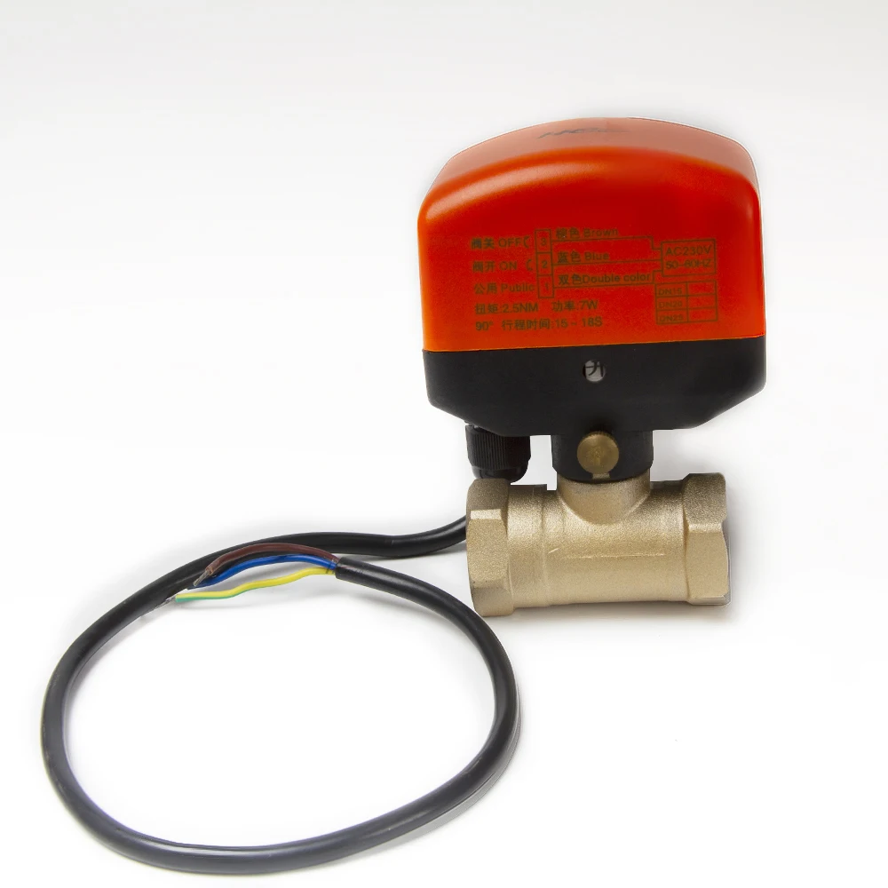 DQF-C моторизованный шаровой клапан