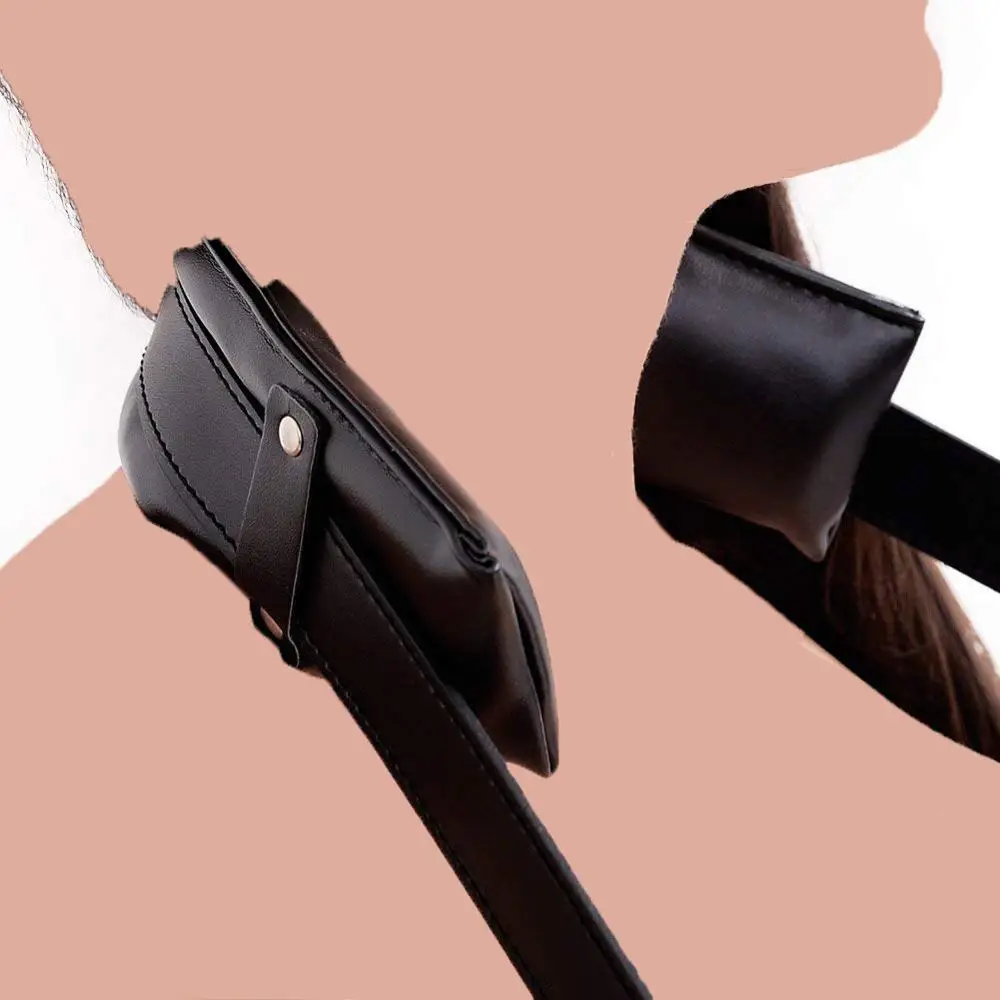 BDSM Bondage Restrictions Sex Open Leg Leather Belt Eye Mask Sex Toy For Couple
