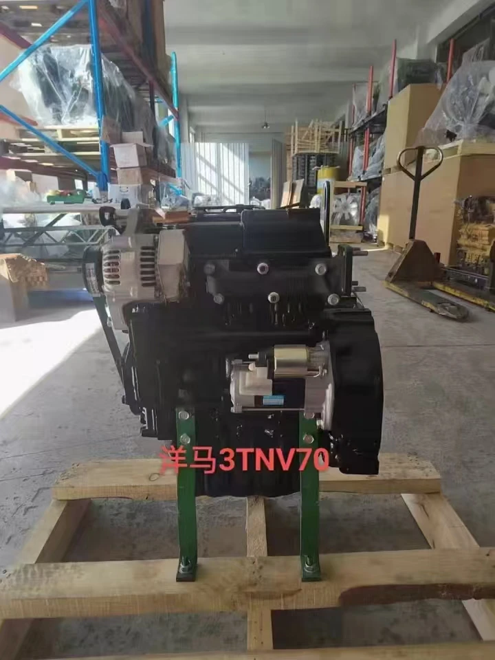 Vertical cylinder 4-cycle water-cooled diesel engine 3 Cylinders 3TNV70 Engine Assembly For Yanmar diesel engine