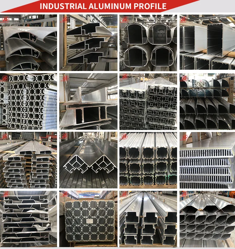 Various sections aluminum window door frame custom aluminum profile china aluminium profiles