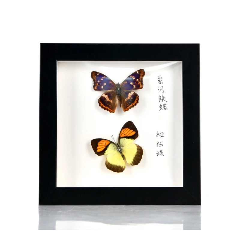 handmade decorative photo frame flower butterfly shadow box frame hollow photo frame