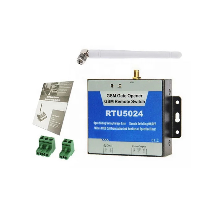 GSM Gate Opener Relay Switch Remote Control Door Access Wireless Door Opener RTU5024 2G  By Free Call 850/900/1800/1900MHz