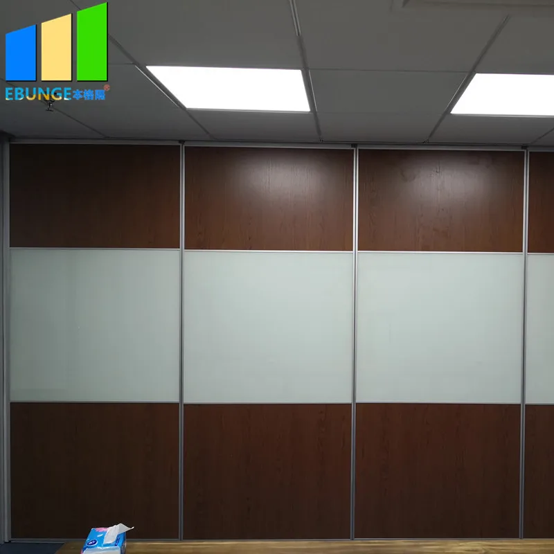Soundproof folding doors accordion room divider acoustic panel movable mdf partition walls price in dubai
