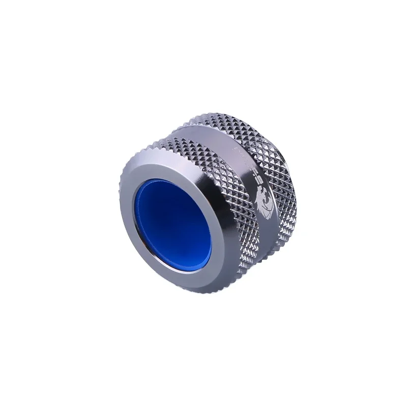 Bykski Anti-Off Hard Tube Fitting Defensive Hand-Tighten 12mm 14mm 16mm Rigid Pipe Connector B-FTHTJ-L14