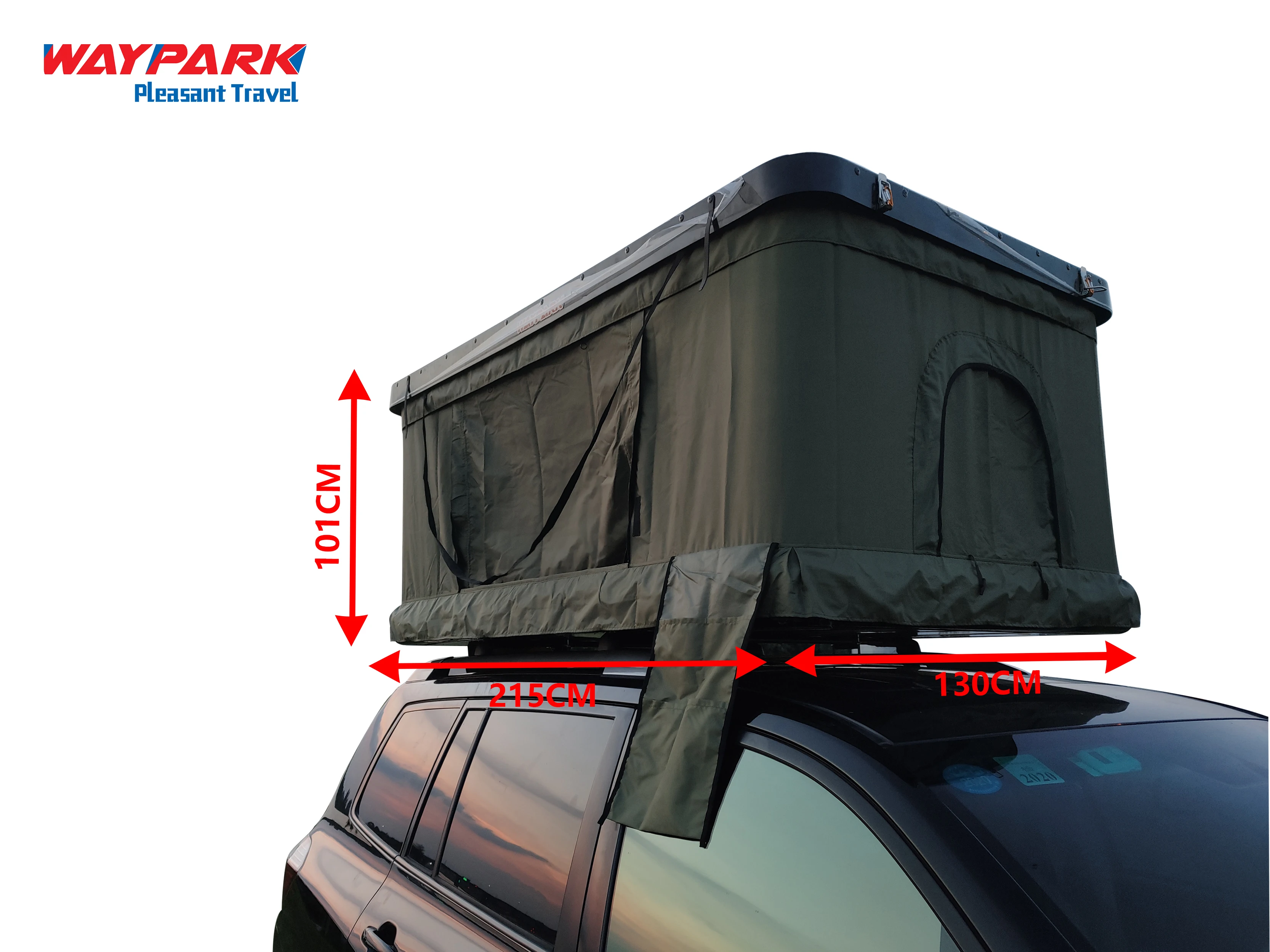 2021 weypark Universal Camping Automatic truck Roof Top Tent Hard Top Roof Tent Outdoor Vehicle roof top tents