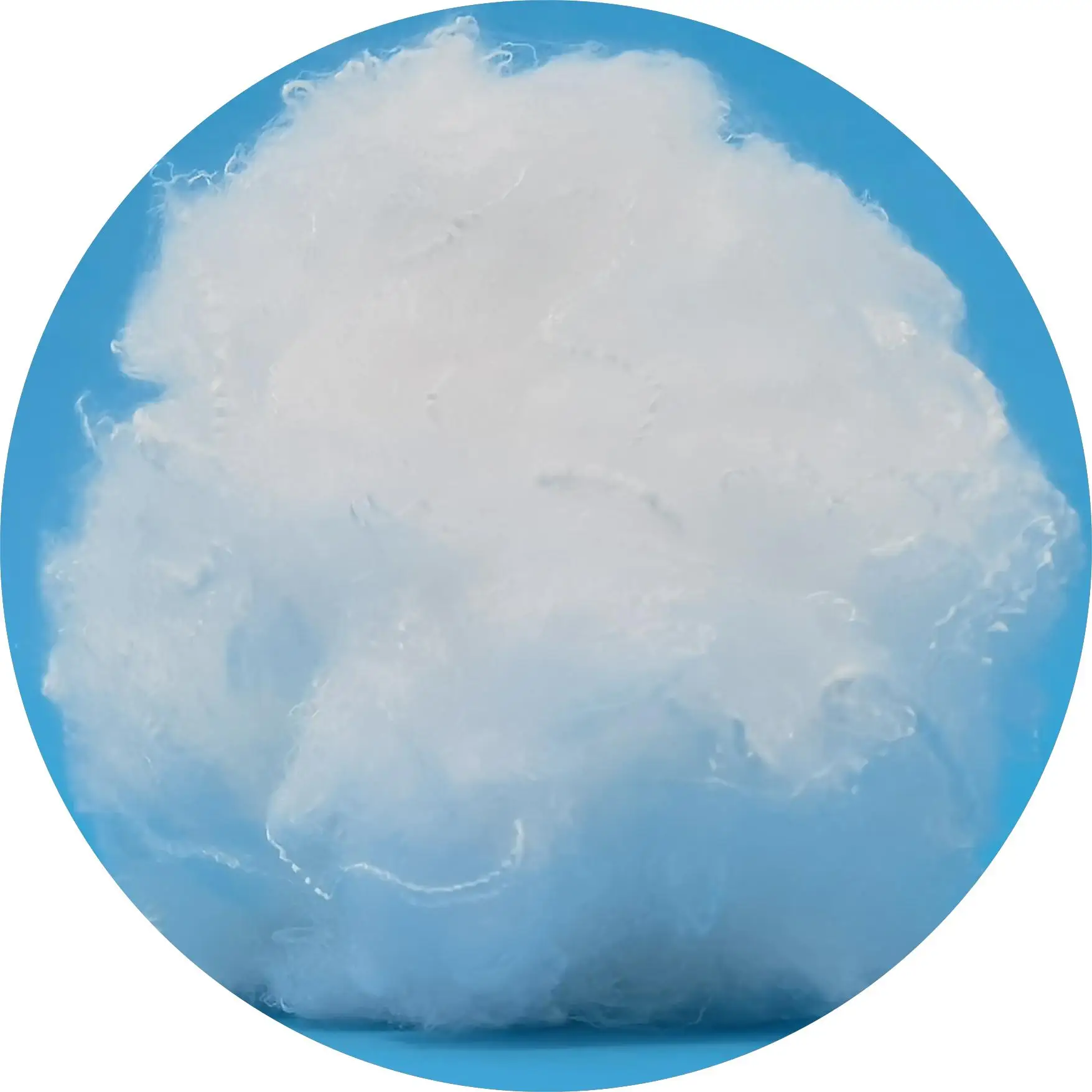 0.5D GRS Recycled Down Like Polyester Staple Fiber for Filling