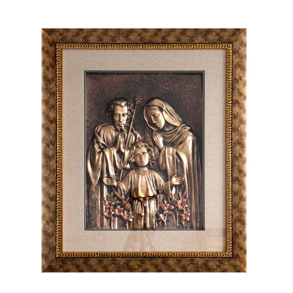 
HOLY FAMILY frame home decor 3D framed arts religious picture frame wall arts 