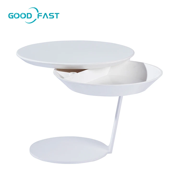 modern Painting steel and ABS Plastic luxury round coffee table set living room